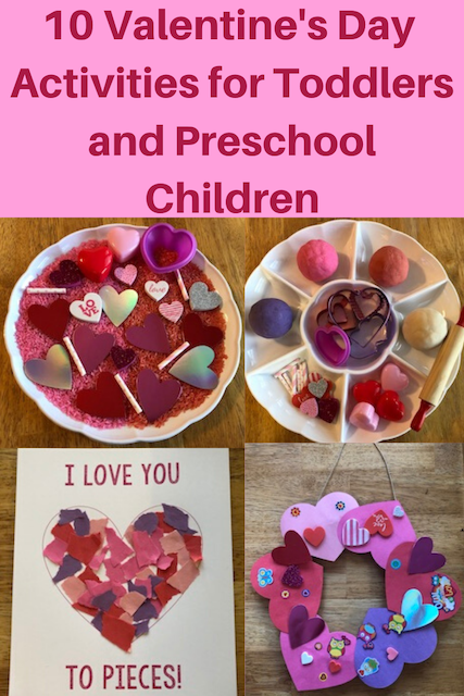 5 Easy Valentine's day crafts & activities for Preschoolers and Toddlers❤️💖